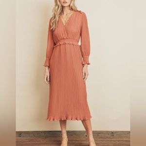 Lace N Lilac Midi dress